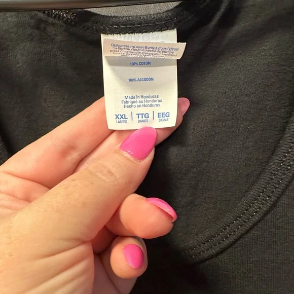 HANSON AF Tank Top, Black, Size XXL - Picture 3 of 5